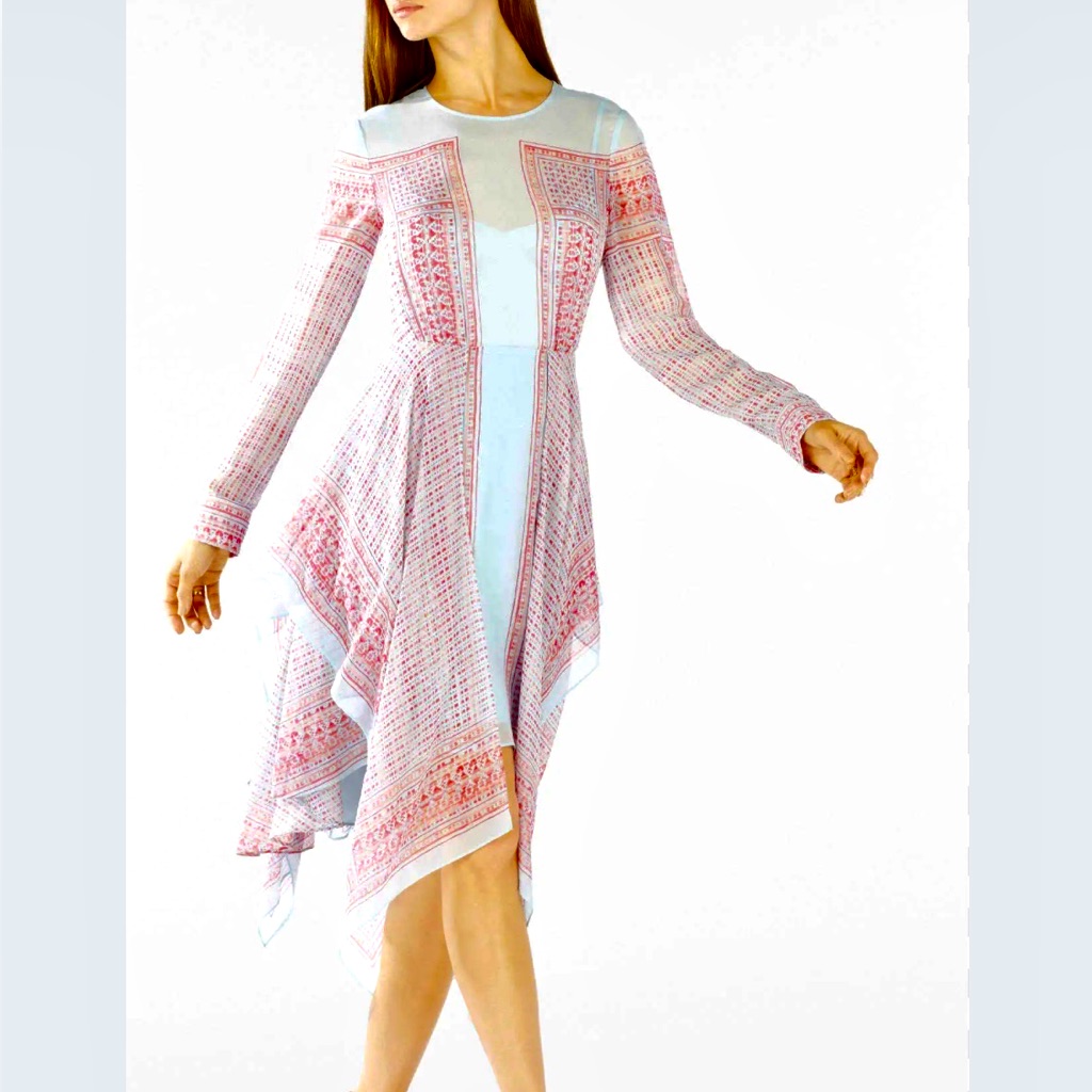 Hp Bcbg Maxazria Silk Briget Dress, Size Xs